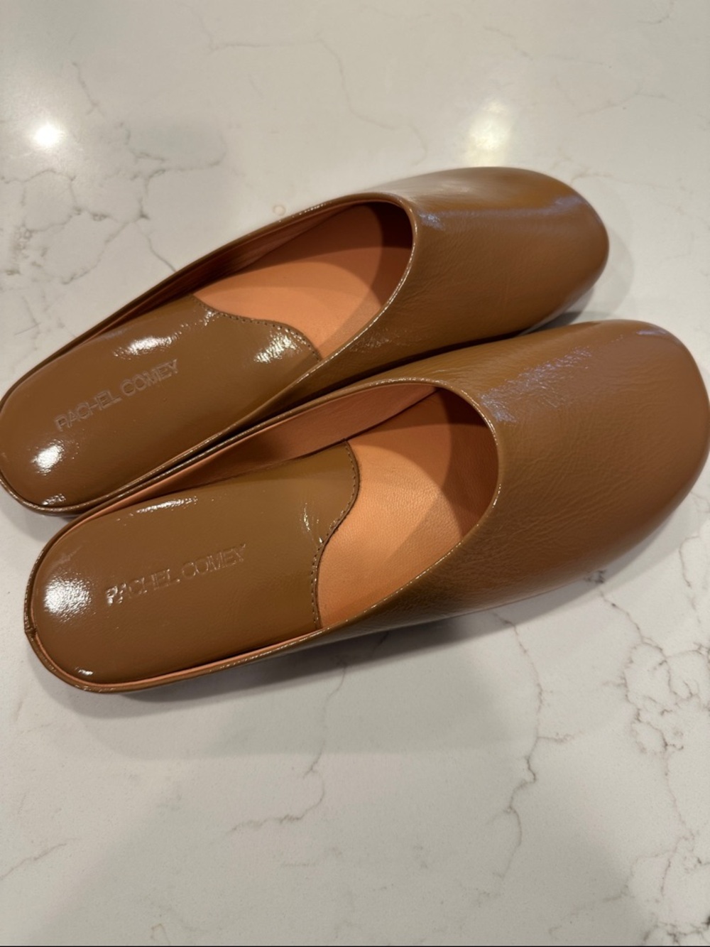 Rachel Comey Brown Leather Slip-On Women’s Flats